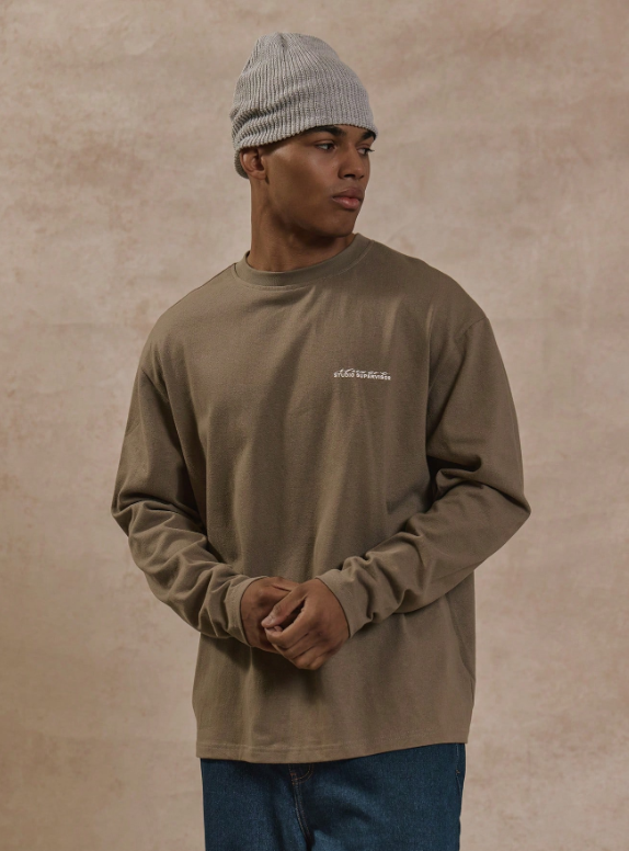 Long Sleeve Oversized Crew Neck