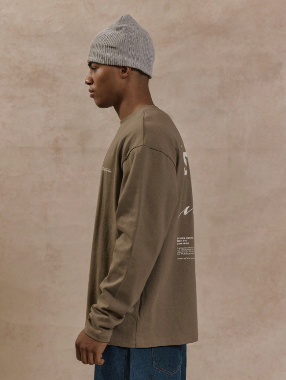 Long Sleeve Oversized Crew Neck