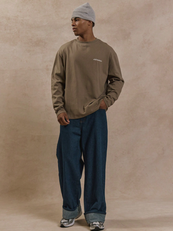 Long Sleeve Oversized Crew Neck